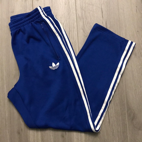 adidas Other - Adidas Blue White Track Pants Drawstring S/M